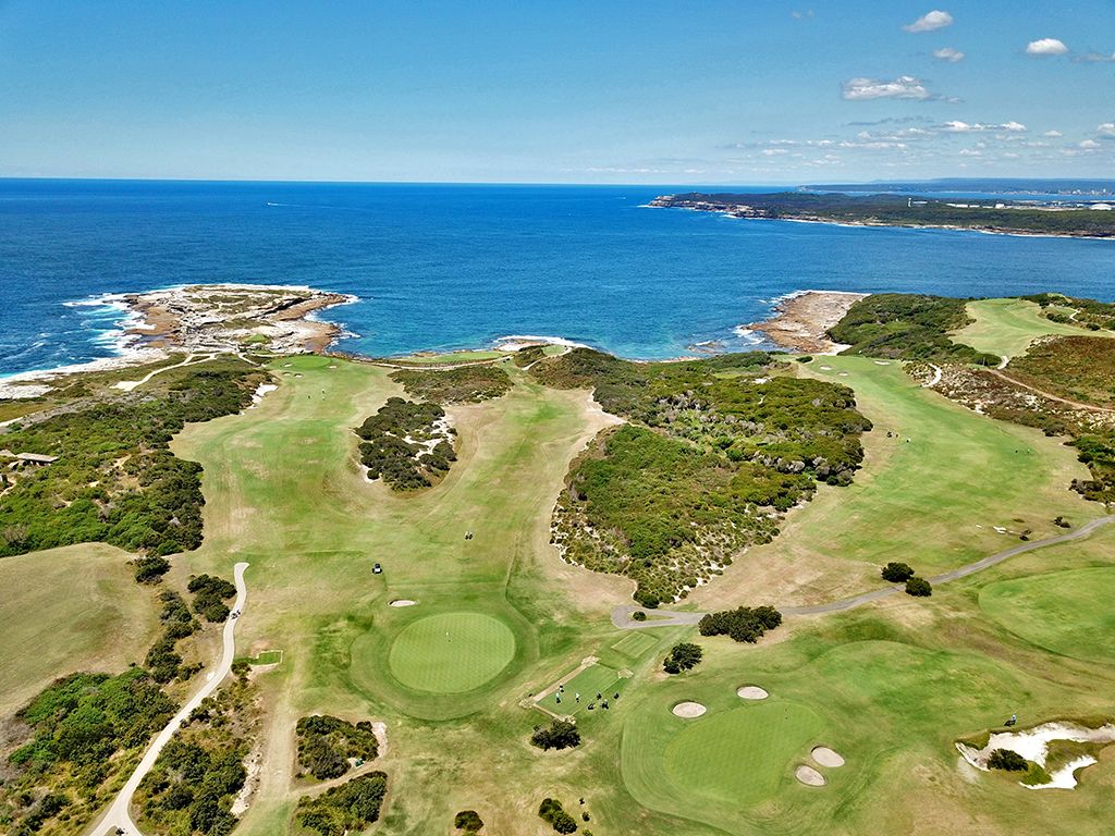 7th Hole at New South Wales Golf Club (411 Yard Par 4)
